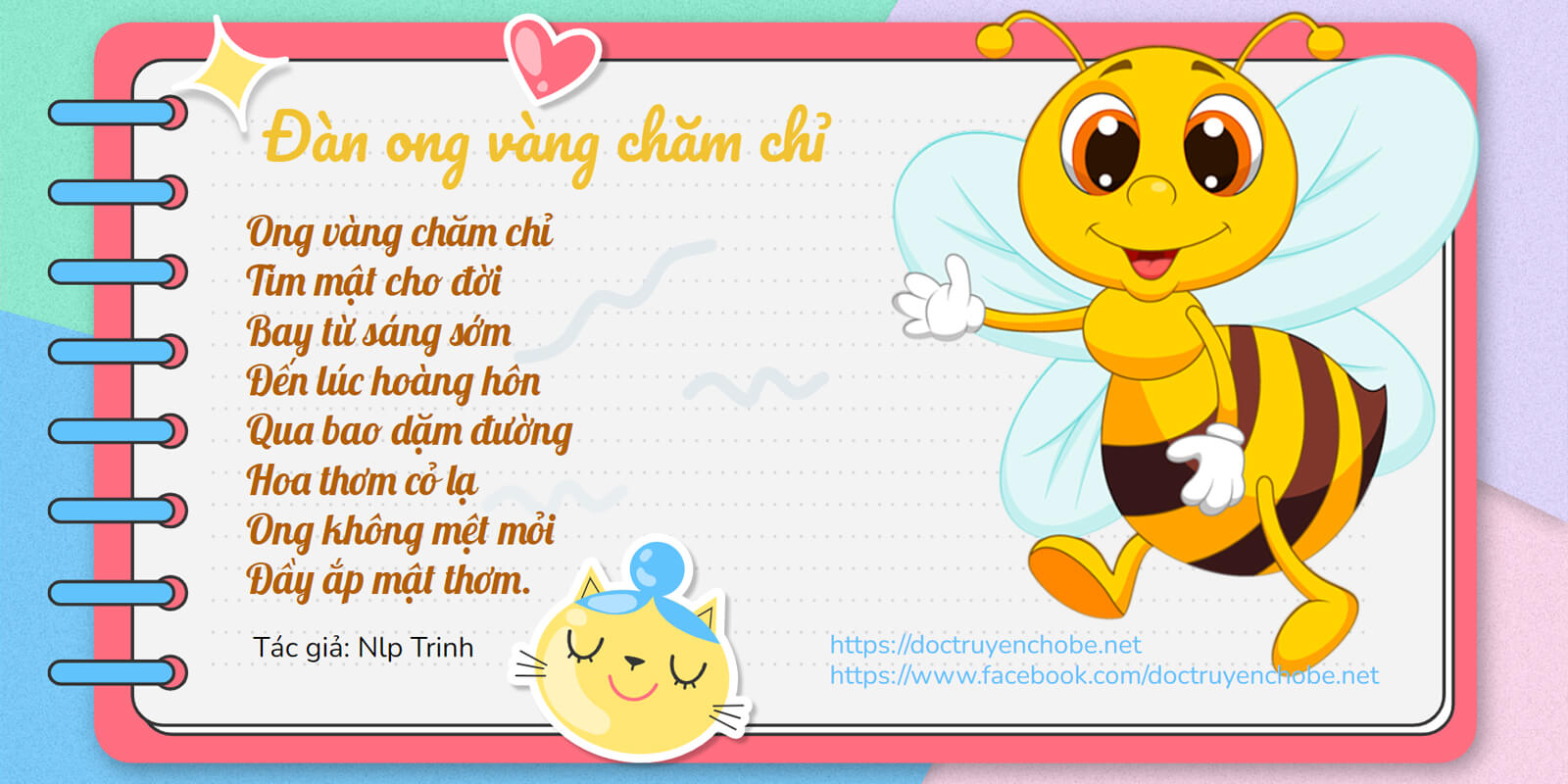 Bài thơ đàn Ong chăm chỉ