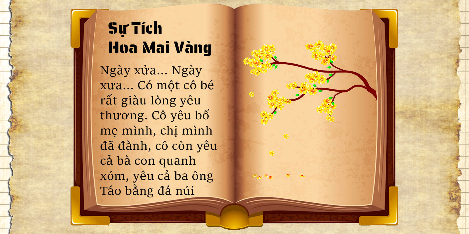 Sự tích hoa Mai vàng