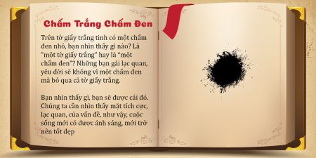 Chấm trắng và chấm đen