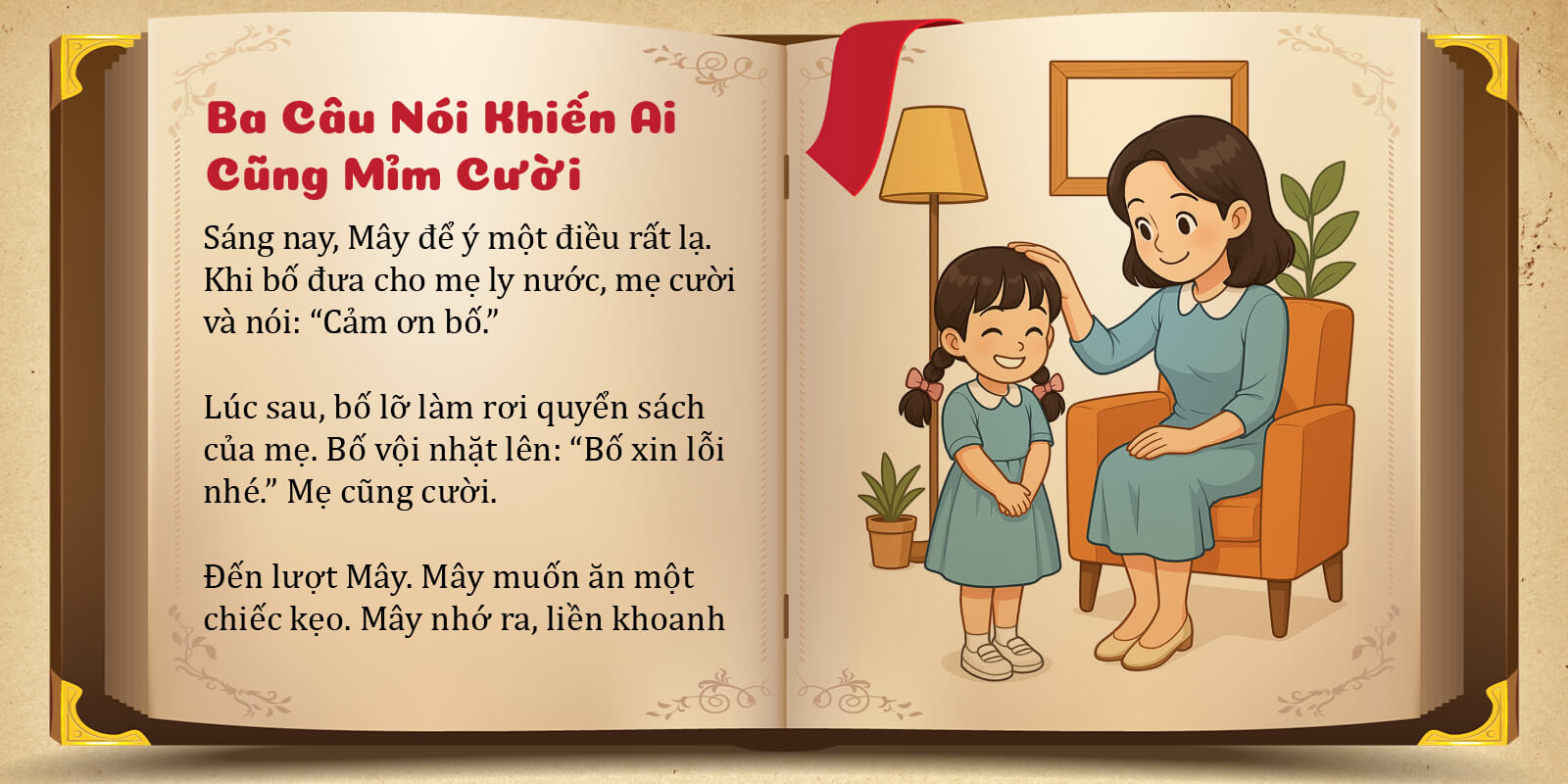 Tập 13: Ba Câu Nói Khiến Ai Cũng Mỉm Cười (Bài học về sức mạnh của "Cảm ơn", "Xin lỗi", "Xin phép")