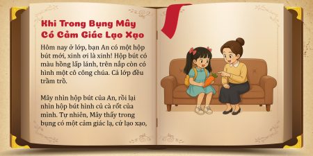 Tập 4: Khi Trong Bụng Mây Có Cảm Giác Lạo Xạo (Bài học về nhận biết và gọi tên sự ghen tị)