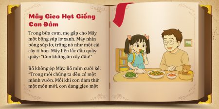 Tập 7: Mây Gieo Hạt Giống Can Đảm (Bài học về sự dũng cảm khi thử món ăn mới)